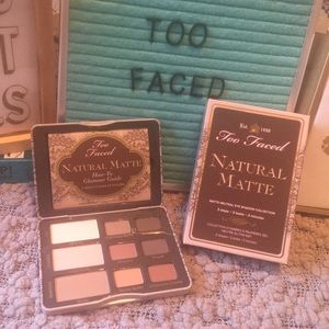 Too Faced Natural Matte Palette